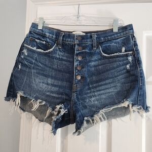 Abercrombie jean shorts